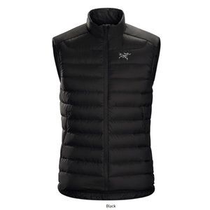 Arc'teryx cerium LT vest in black, men's medium